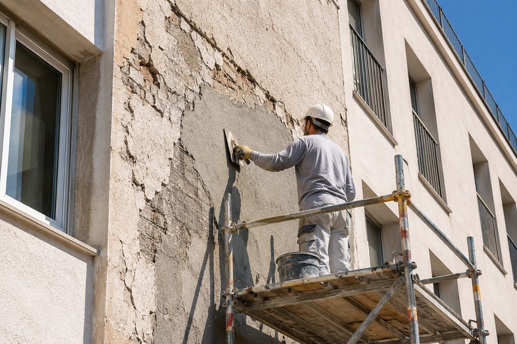 Reparación de fachadas en Zaragoza