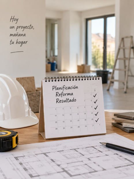 Cuánto tiempo se tarda en hacer una reforma integral de una vivienda